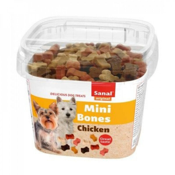سنال مكافأة كوب فيتا بونز للكلاب 100 --Sanal Mini Bones Chicken & Beef 100g #387136