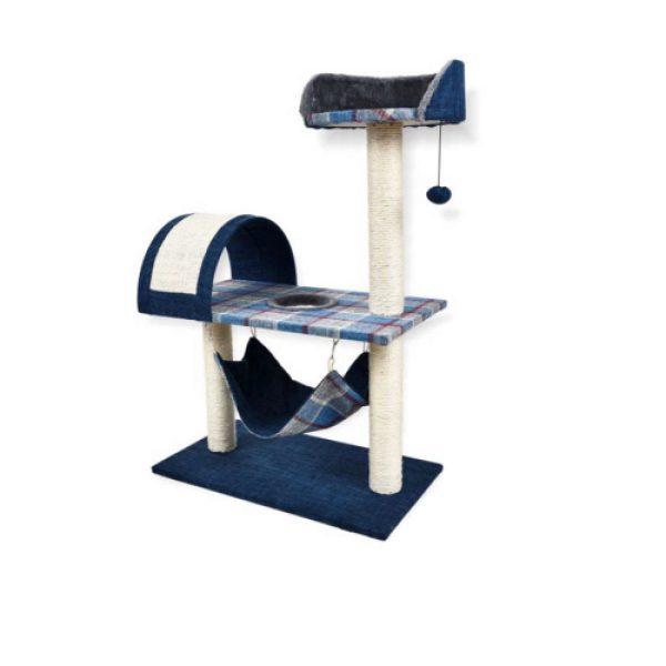 فيلاين قو شجرة خداشة زهري 60×35×89.5سم - Feline Go Cat Tree Pink 60x35x89.5cm